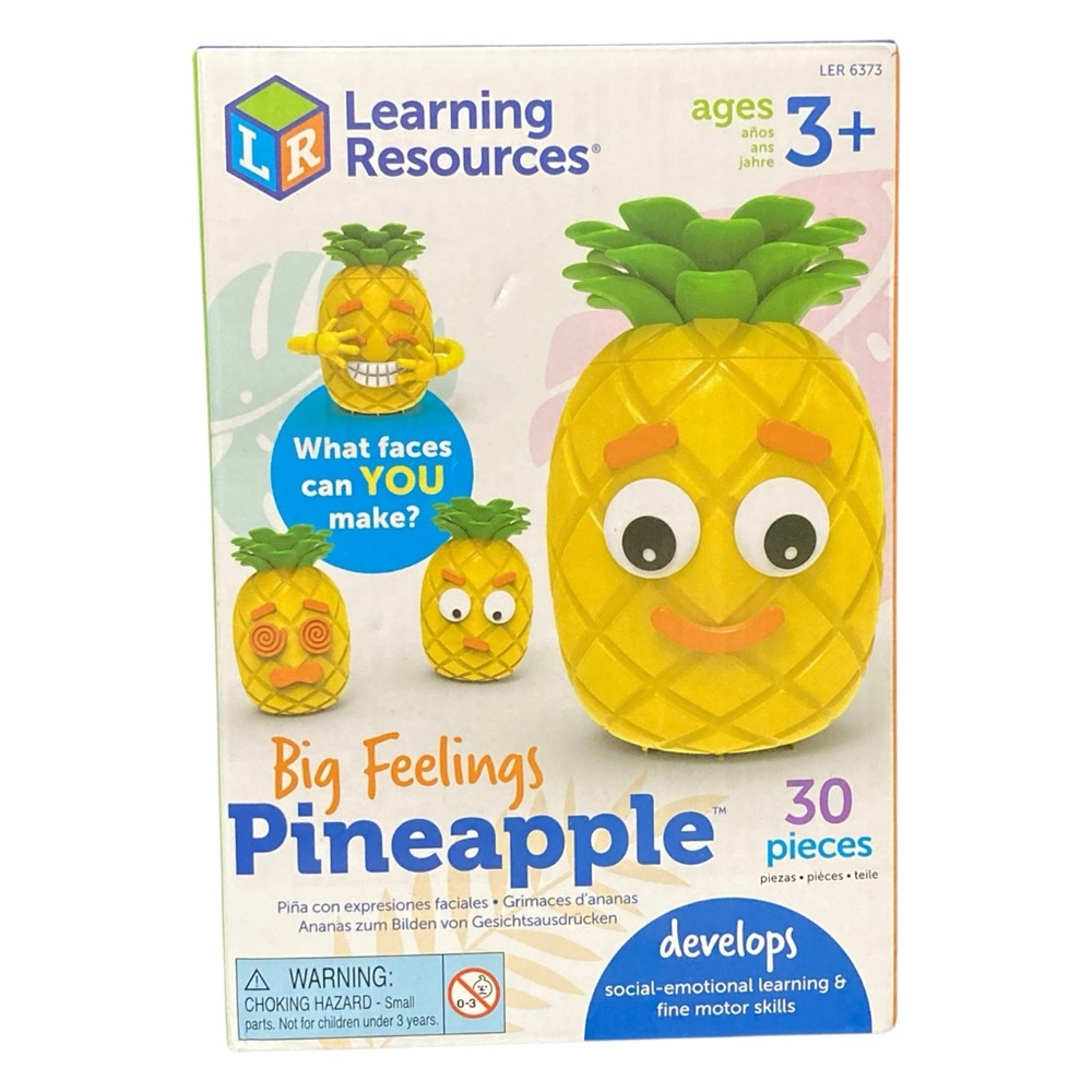 NEW Learning Resources Big Feelings Pineapple Social Emotional Toy.